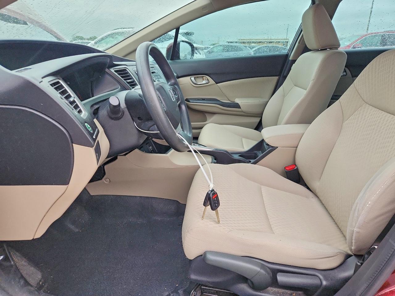 2014 Honda Civic Lx Maroon vin: 19XFB2F56EE029178