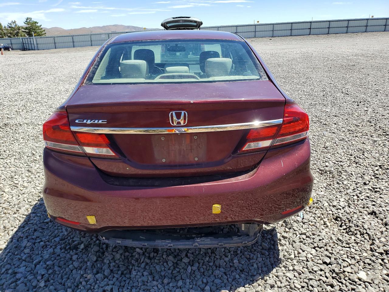 2014 Honda Civic Lx Бордовый vin: 19XFB2F56EE030265