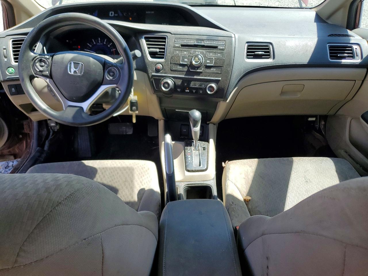 2014 Honda Civic Lx Бордовый vin: 19XFB2F56EE030265