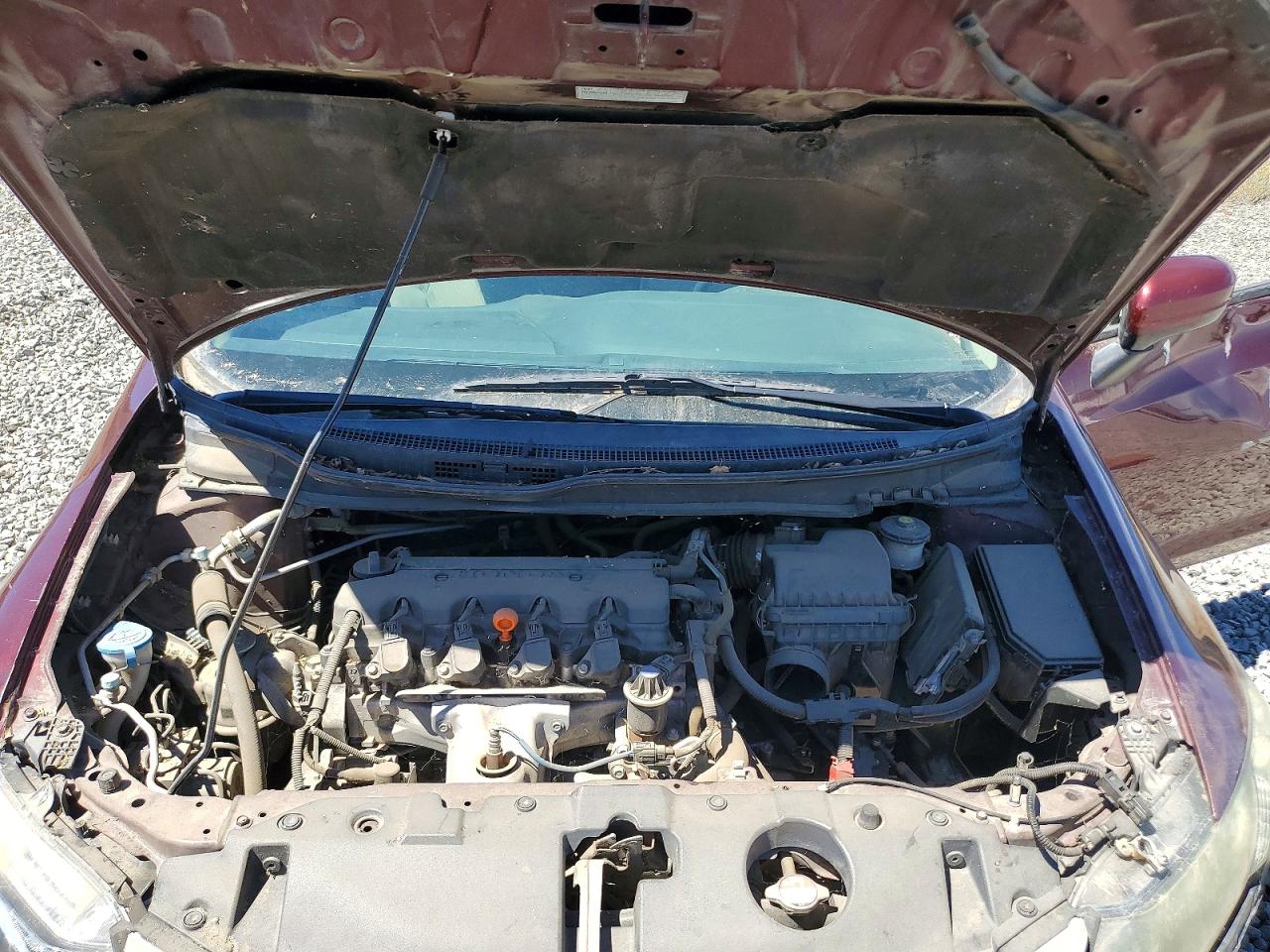 2014 Honda Civic Lx Бордовый vin: 19XFB2F56EE030265
