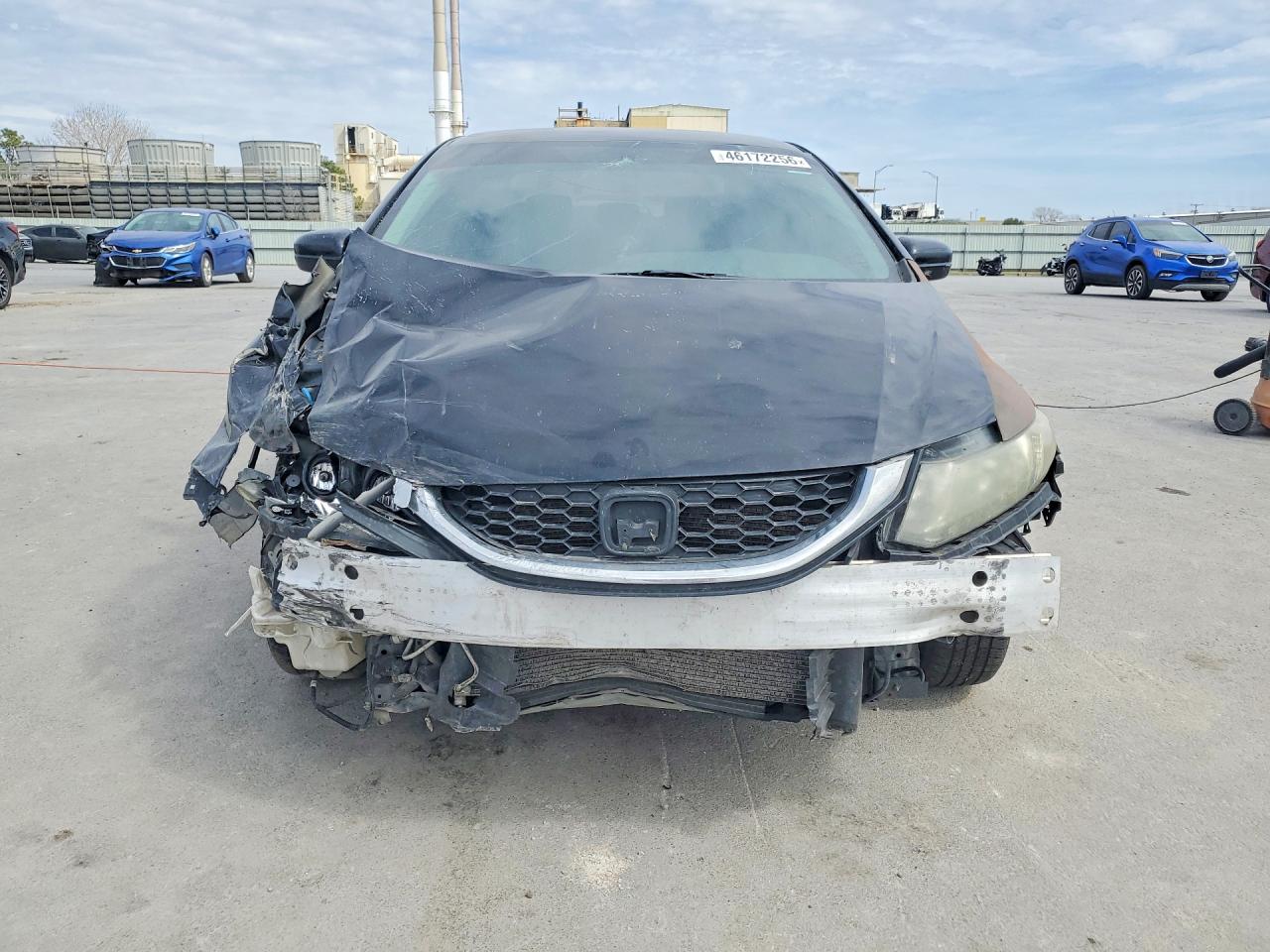 2014 Honda Civic Lx Черный vin: 19XFB2F56EE032601