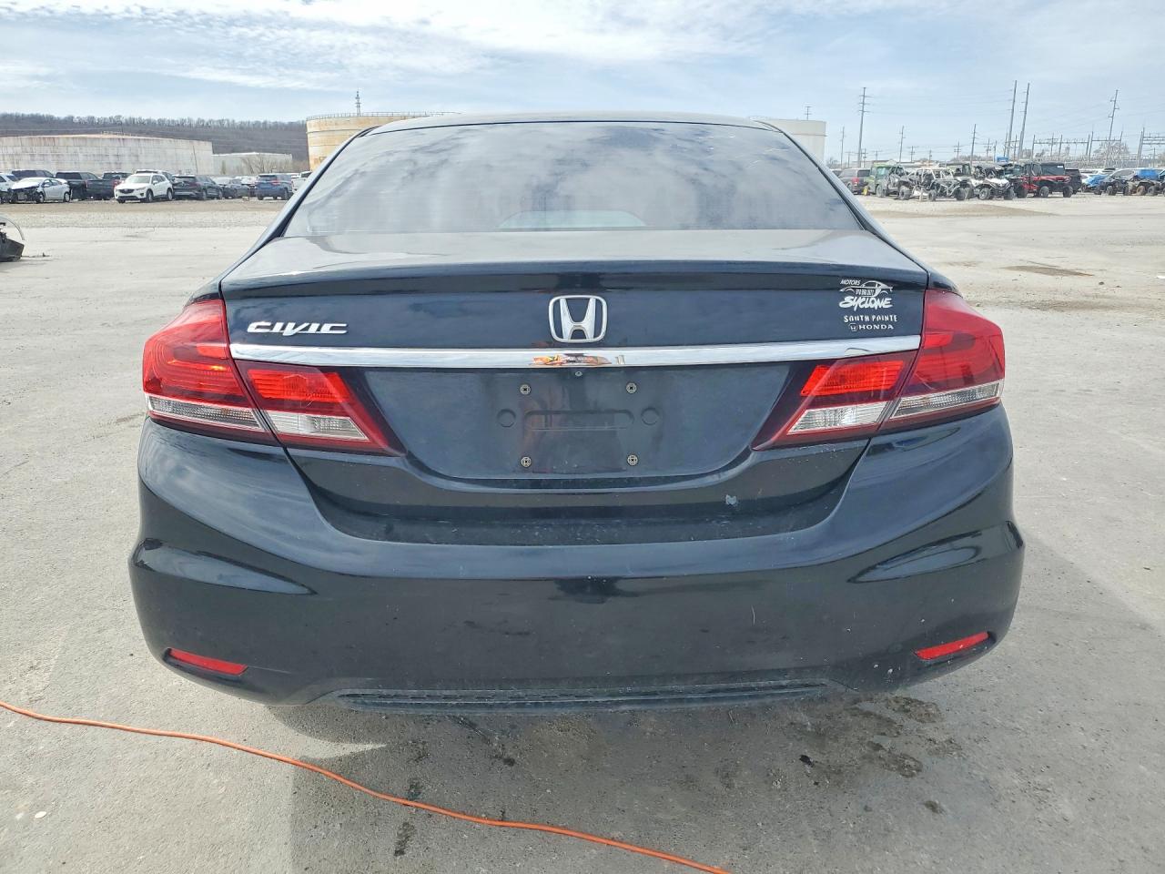 2014 Honda Civic Lx Черный vin: 19XFB2F56EE032601
