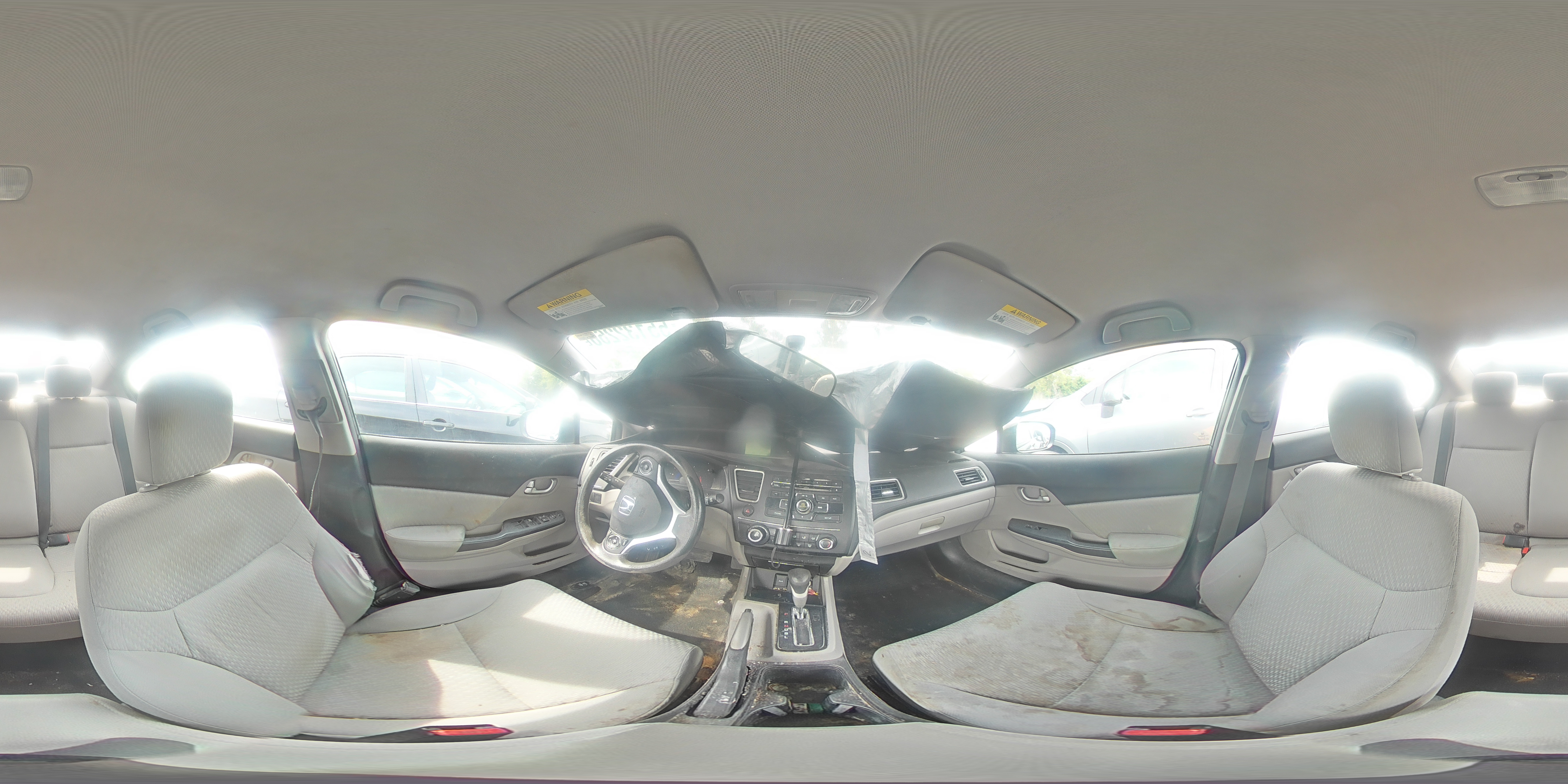 2014 Honda Civic Lx Black vin: 19XFB2F56EE037684