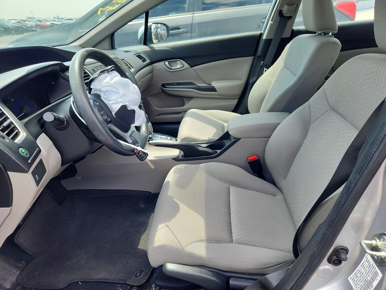 2014 Honda Civic Lx Silver vin: 19XFB2F56EE039242
