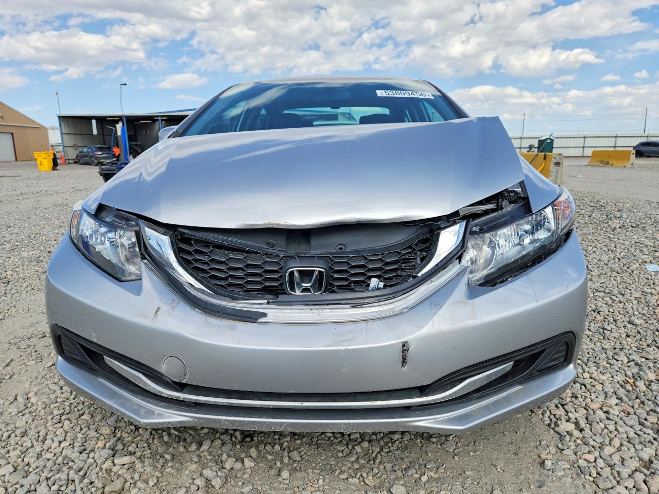 2014 Honda Civic Lx Silver vin: 19XFB2F56EE039242