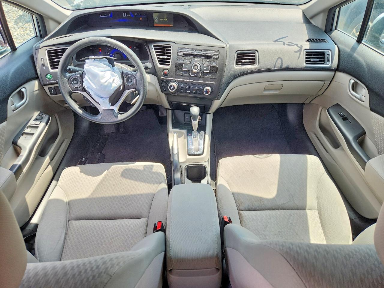 2014 Honda Civic Lx Silver vin: 19XFB2F56EE039242