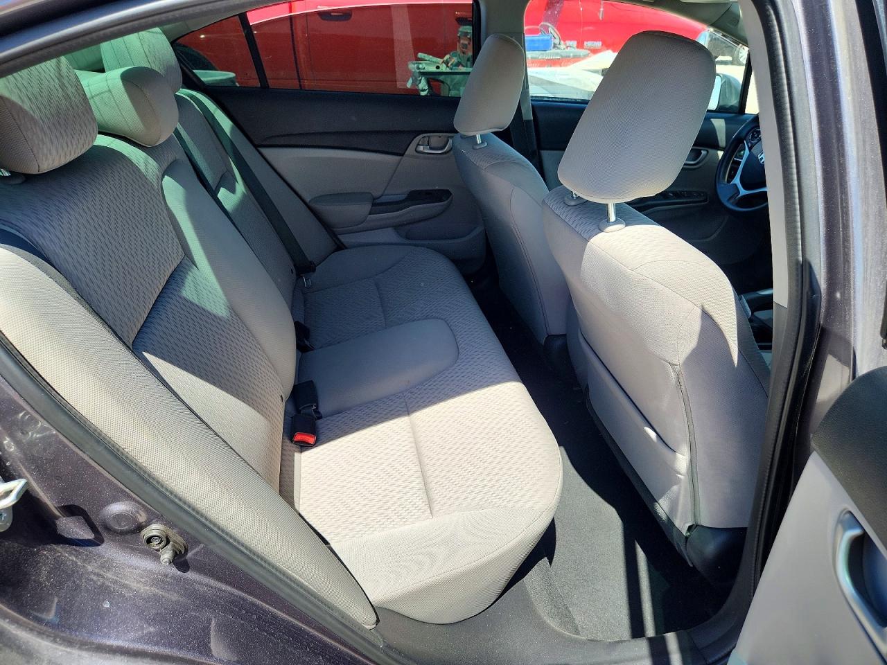 2014 Honda Civic Lx Gray vin: 19XFB2F56EE044733