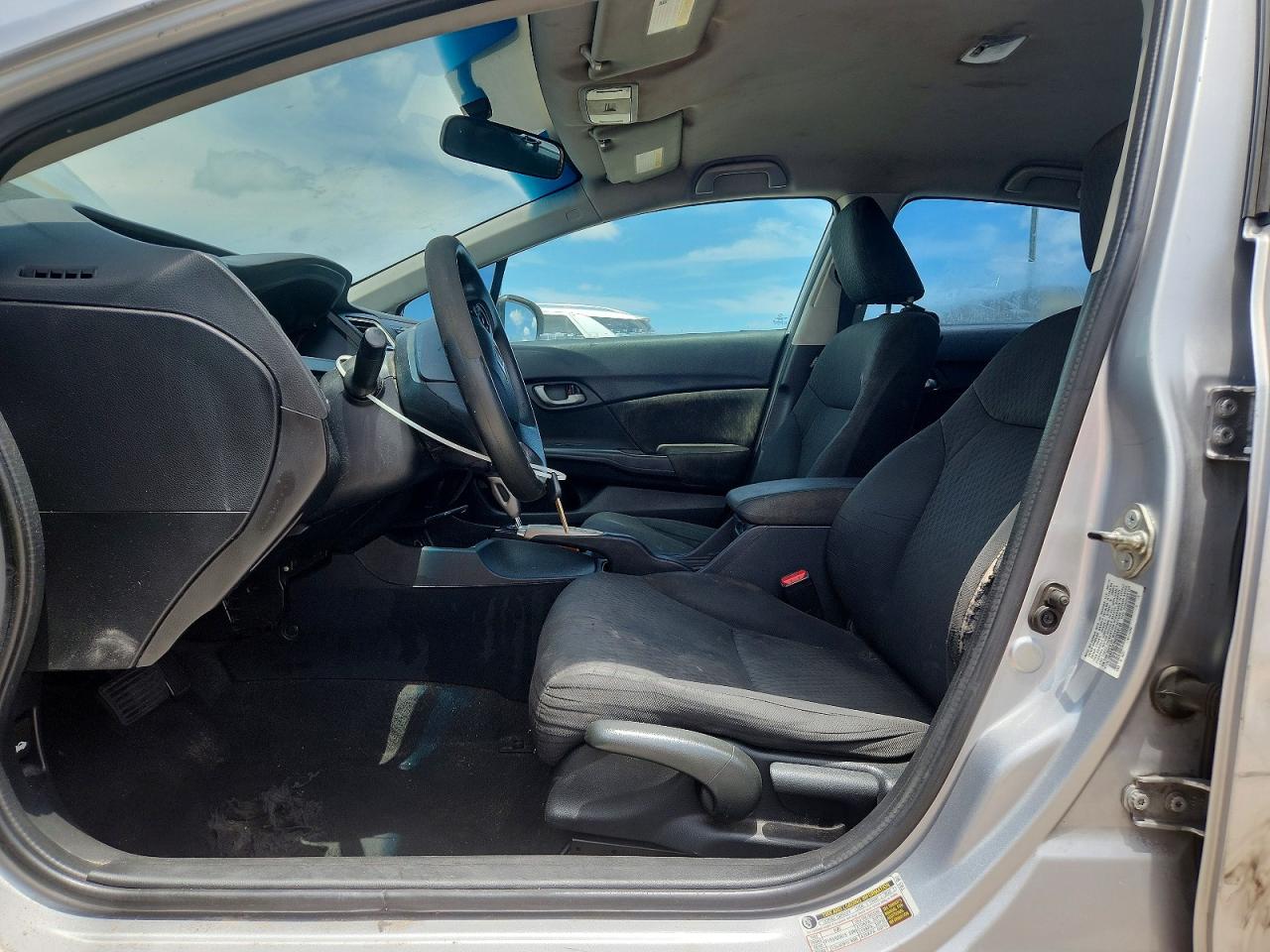2014 Honda Civic Lx Серебряный vin: 19XFB2F56EE059149