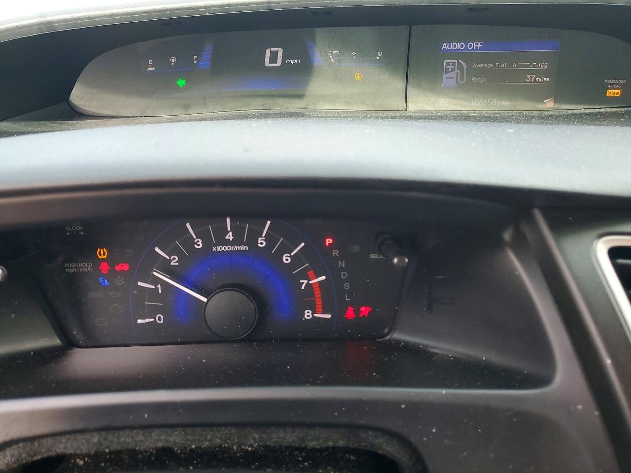 2014 Honda Civic Lx Серый vin: 19XFB2F56EE059796