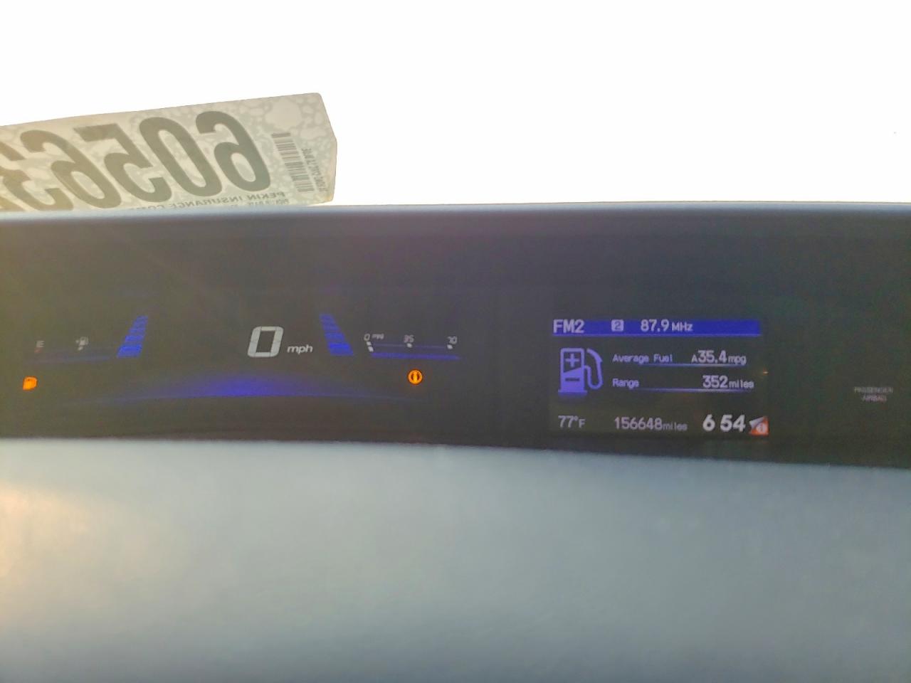 2014 Honda Civic Lx Blue vin: 19XFB2F56EE063895