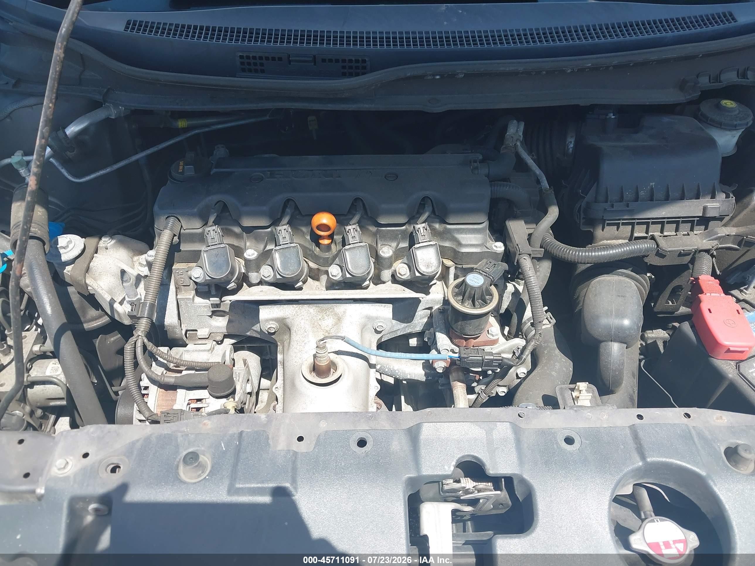 2014 Honda Civic Lx Gray vin: 19XFB2F56EE064366