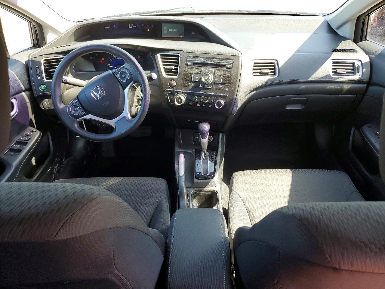 2014 Honda Civic Lx Gray vin: 19XFB2F56EE207235
