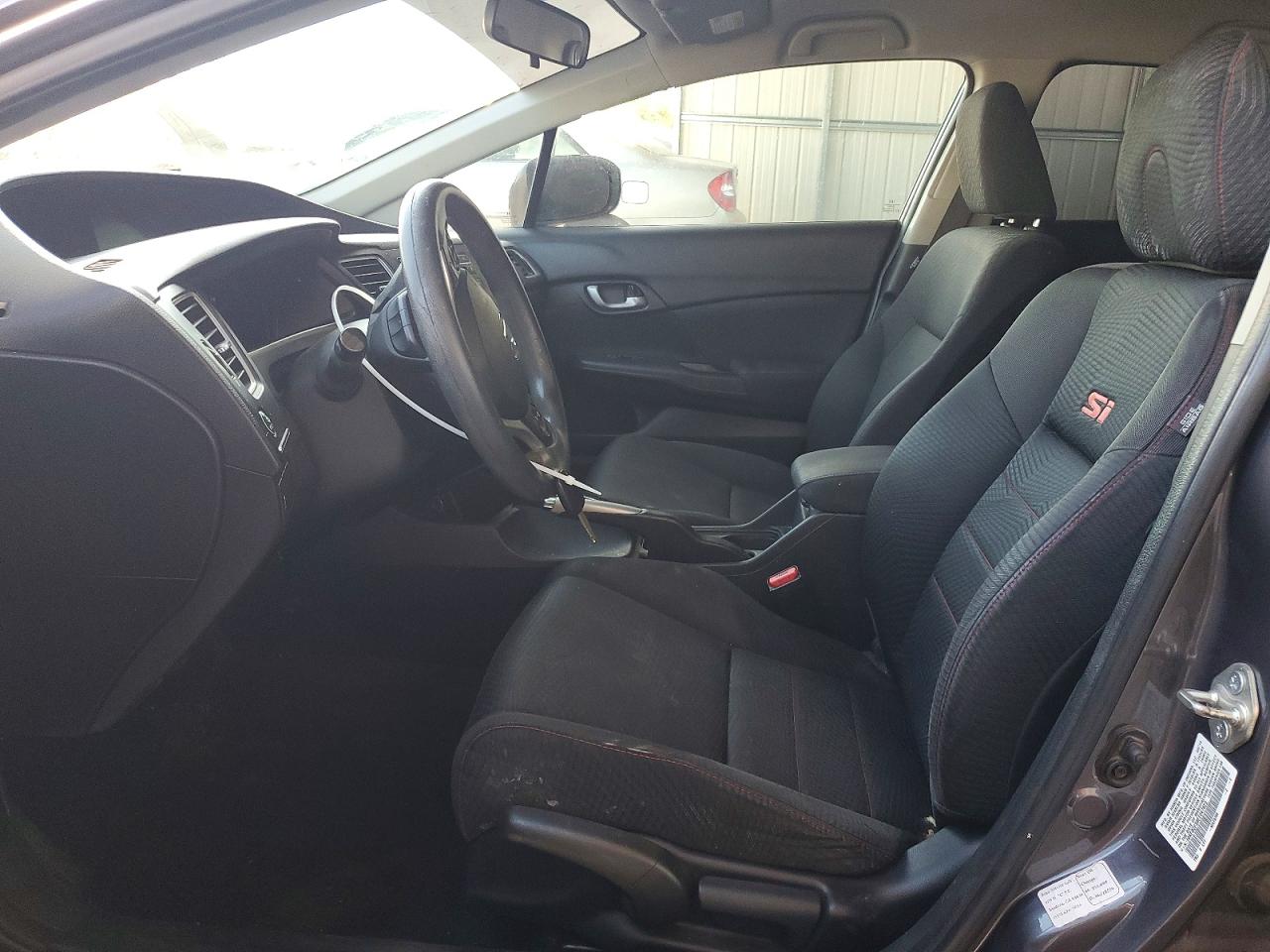 2014 Honda Civic Lx Gray vin: 19XFB2F56EE247623
