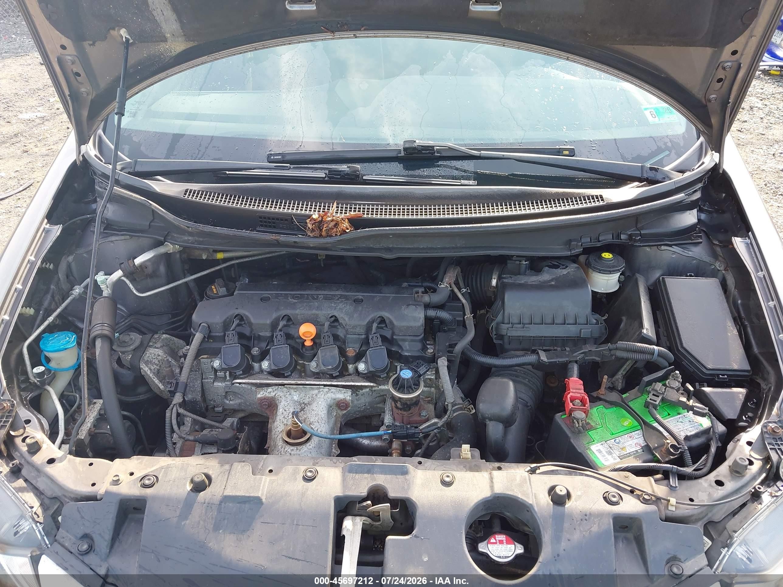 2014 Honda Civic Lx Серый vin: 19XFB2F56EE259559