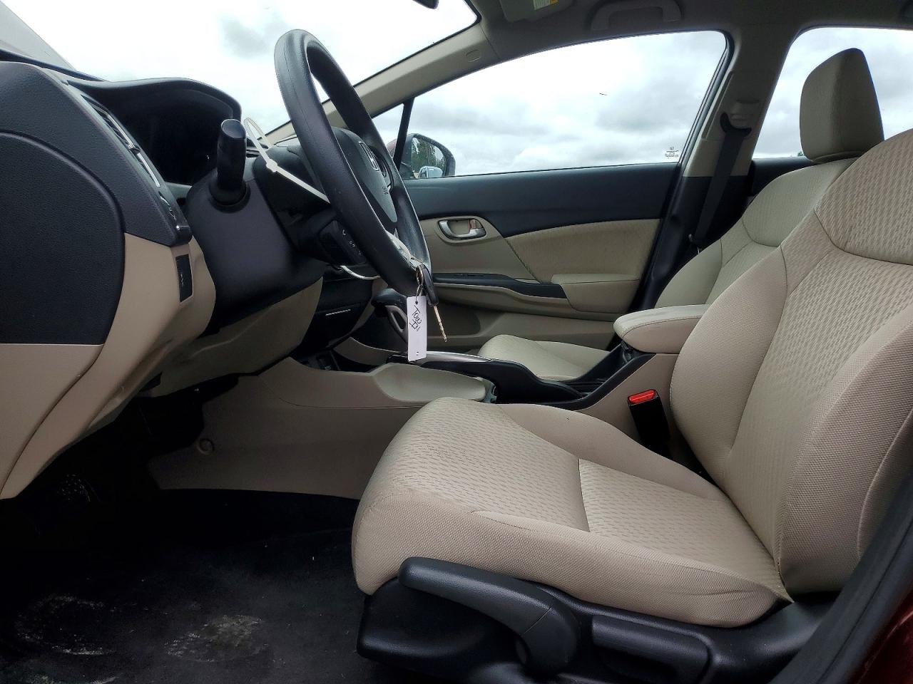 2014 Honda Civic Lx Бордовый vin: 19XFB2F56EE268438