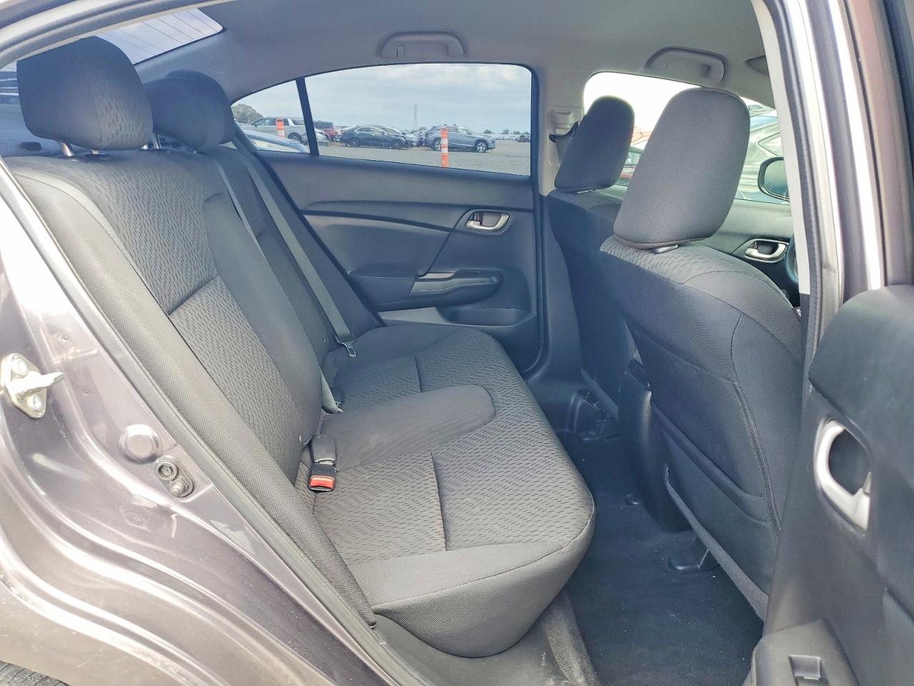 2014 Honda Civic Lx Gray vin: 19XFB2F56EE271548