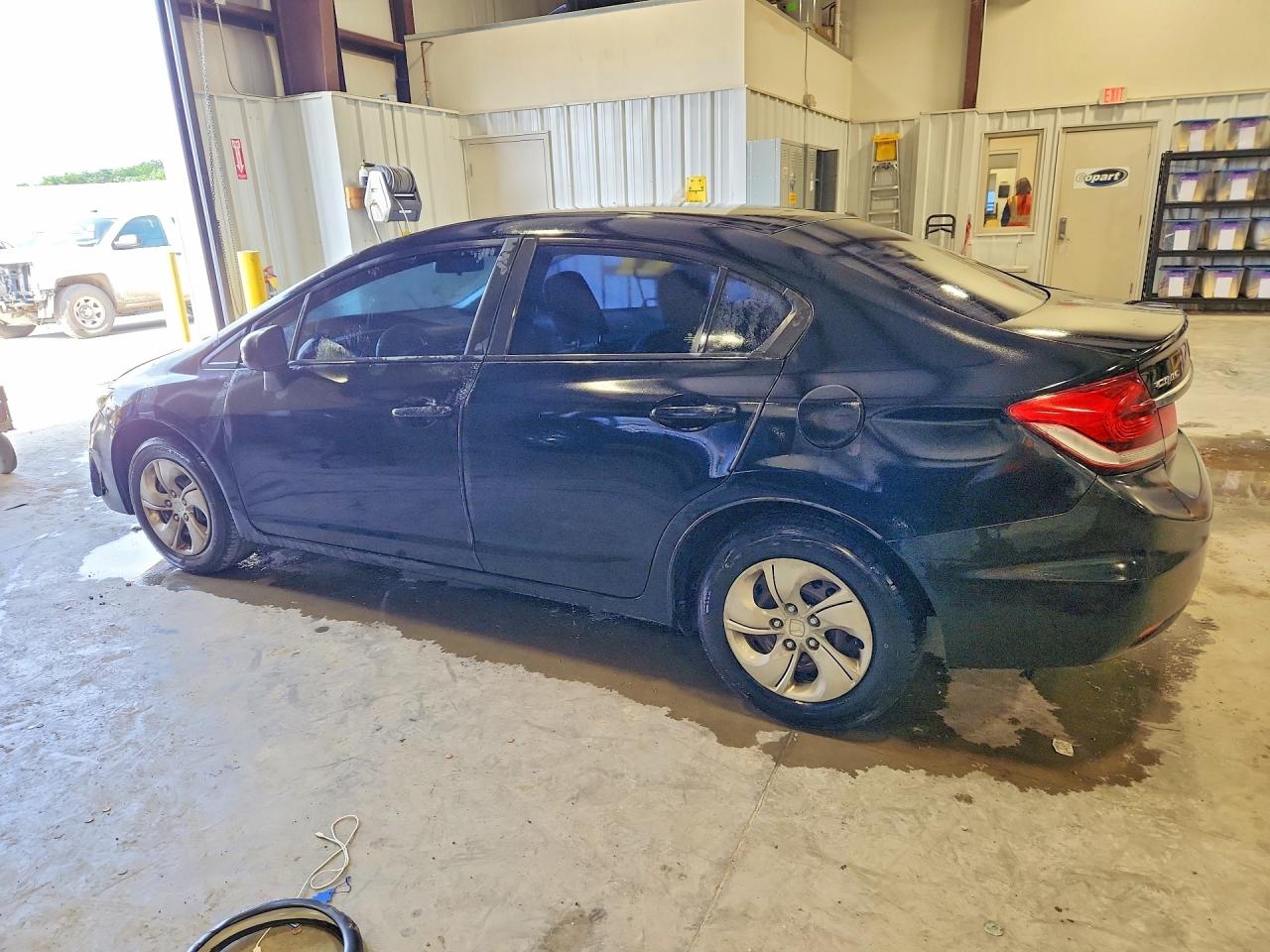 2015 Honda Civic Lx Black vin: 19XFB2F56FE008414