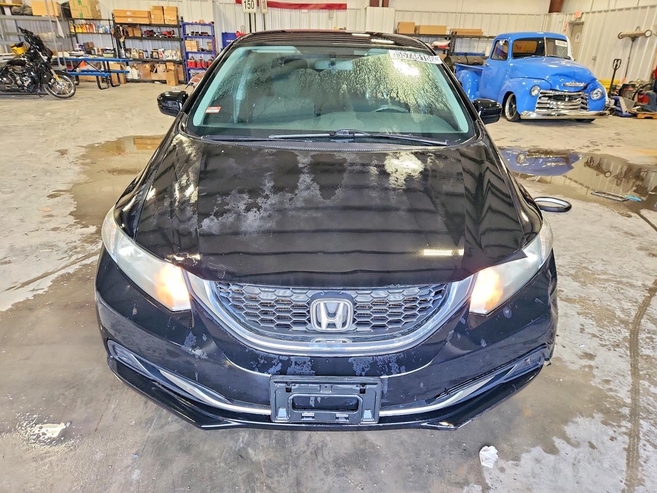 2015 Honda Civic Lx Black vin: 19XFB2F56FE008414