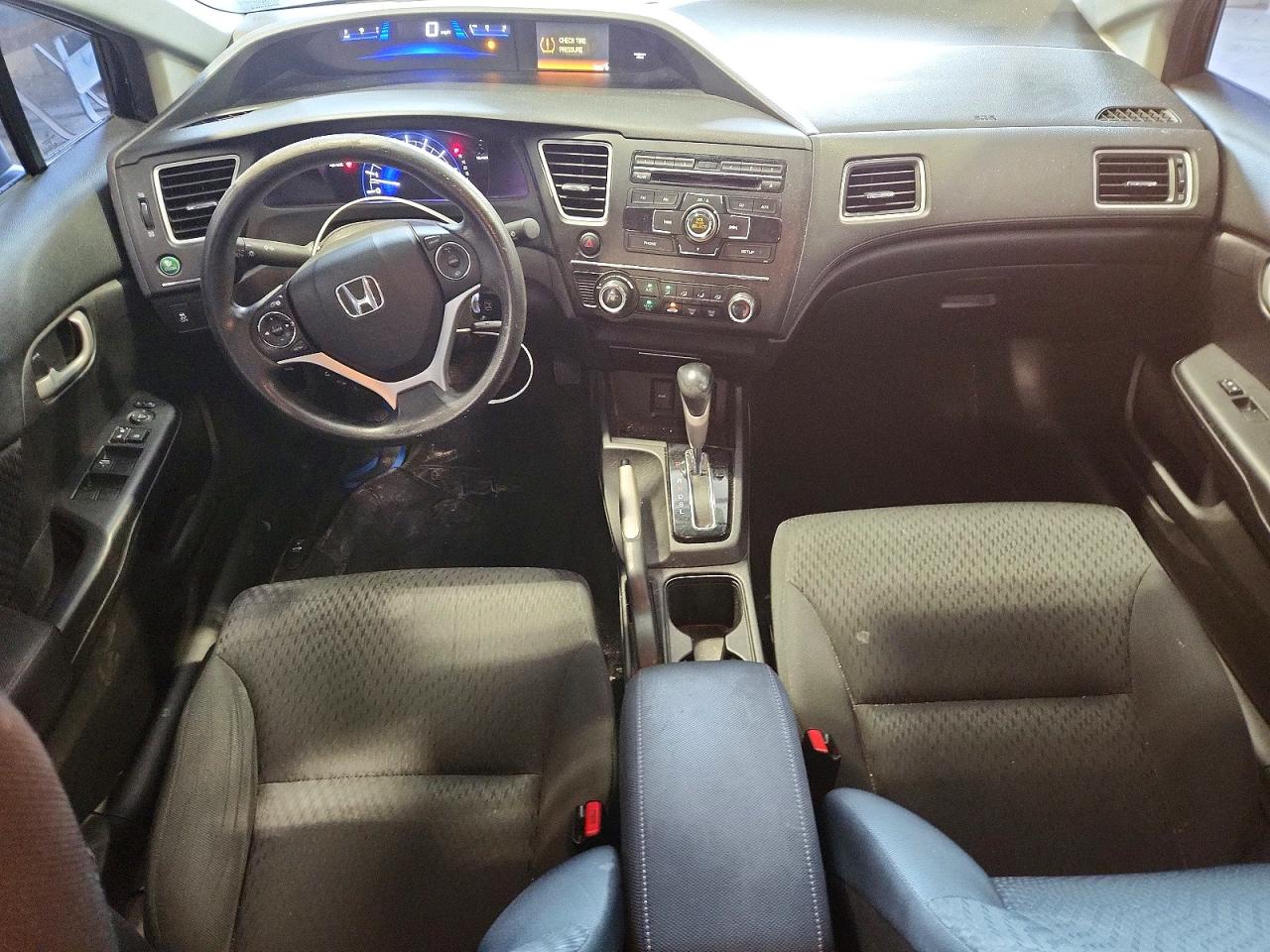 2015 Honda Civic Lx Black vin: 19XFB2F56FE008414