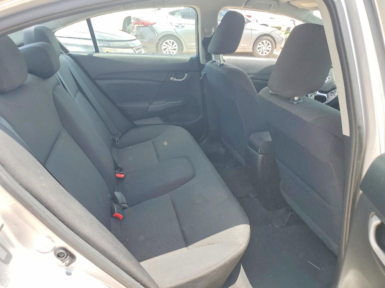 2015 Honda Civic Lx Silver vin: 19XFB2F56FE029876