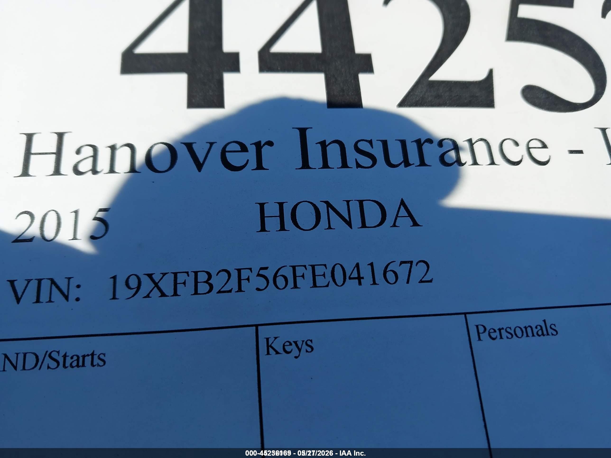 2015 Honda Civic Lx Maroon vin: 19XFB2F56FE041672