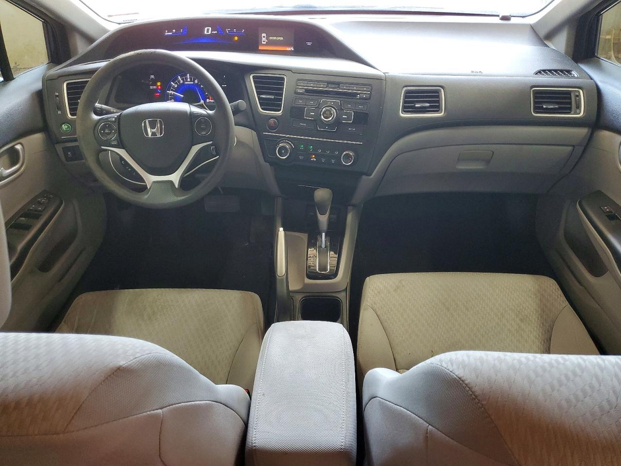 2015 Honda Civic Lx Синий vin: 19XFB2F56FE051859
