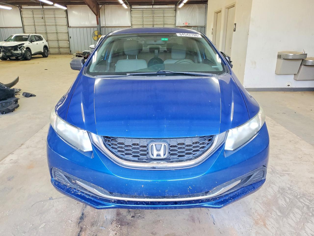2015 Honda Civic Lx Синий vin: 19XFB2F56FE051859