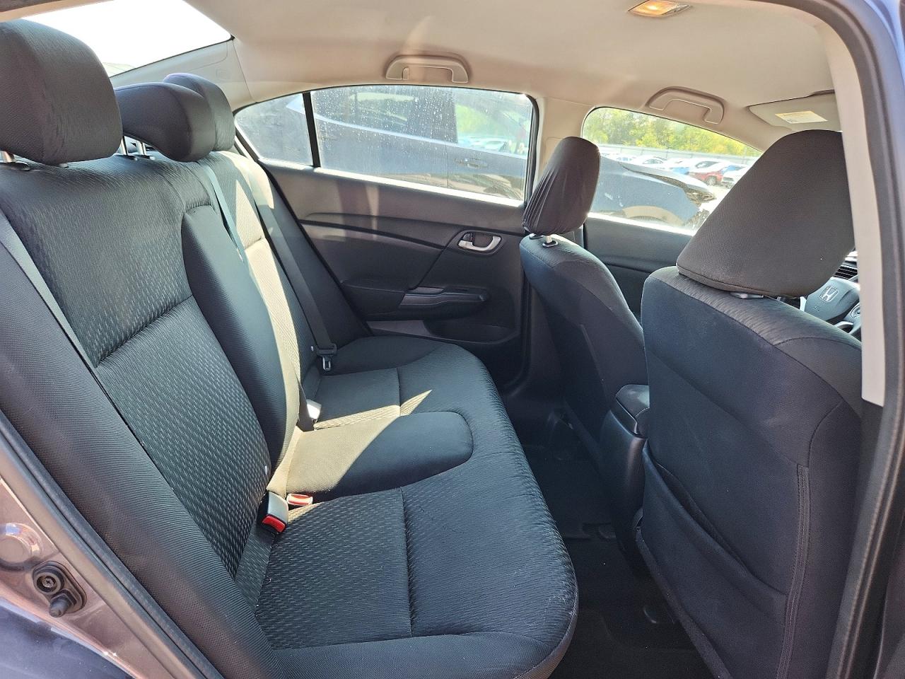 2015 Honda Civic Lx Gray vin: 19XFB2F56FE077782