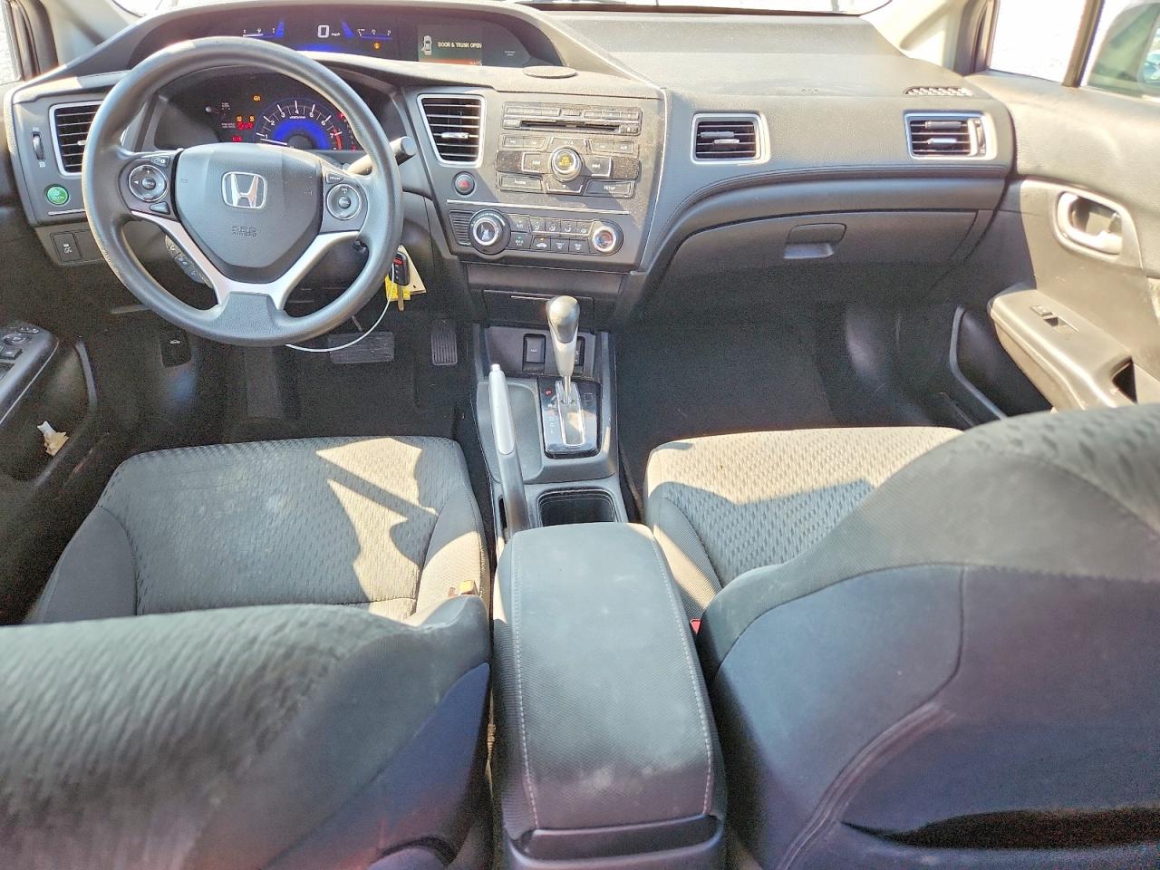 2015 Honda Civic Lx Gray vin: 19XFB2F56FE077782