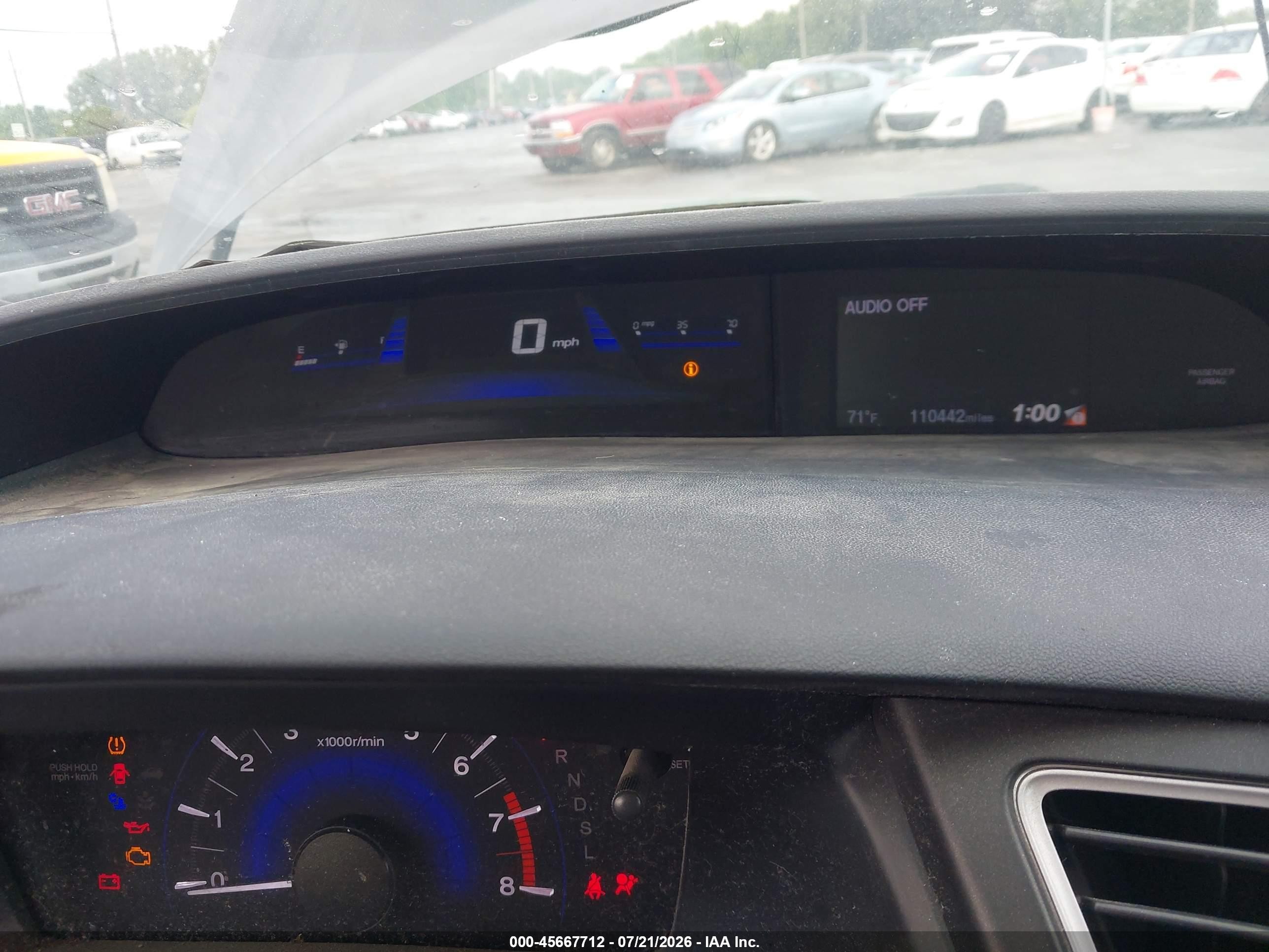 2015 Honda Civic Lx Gray vin: 19XFB2F56FE082495