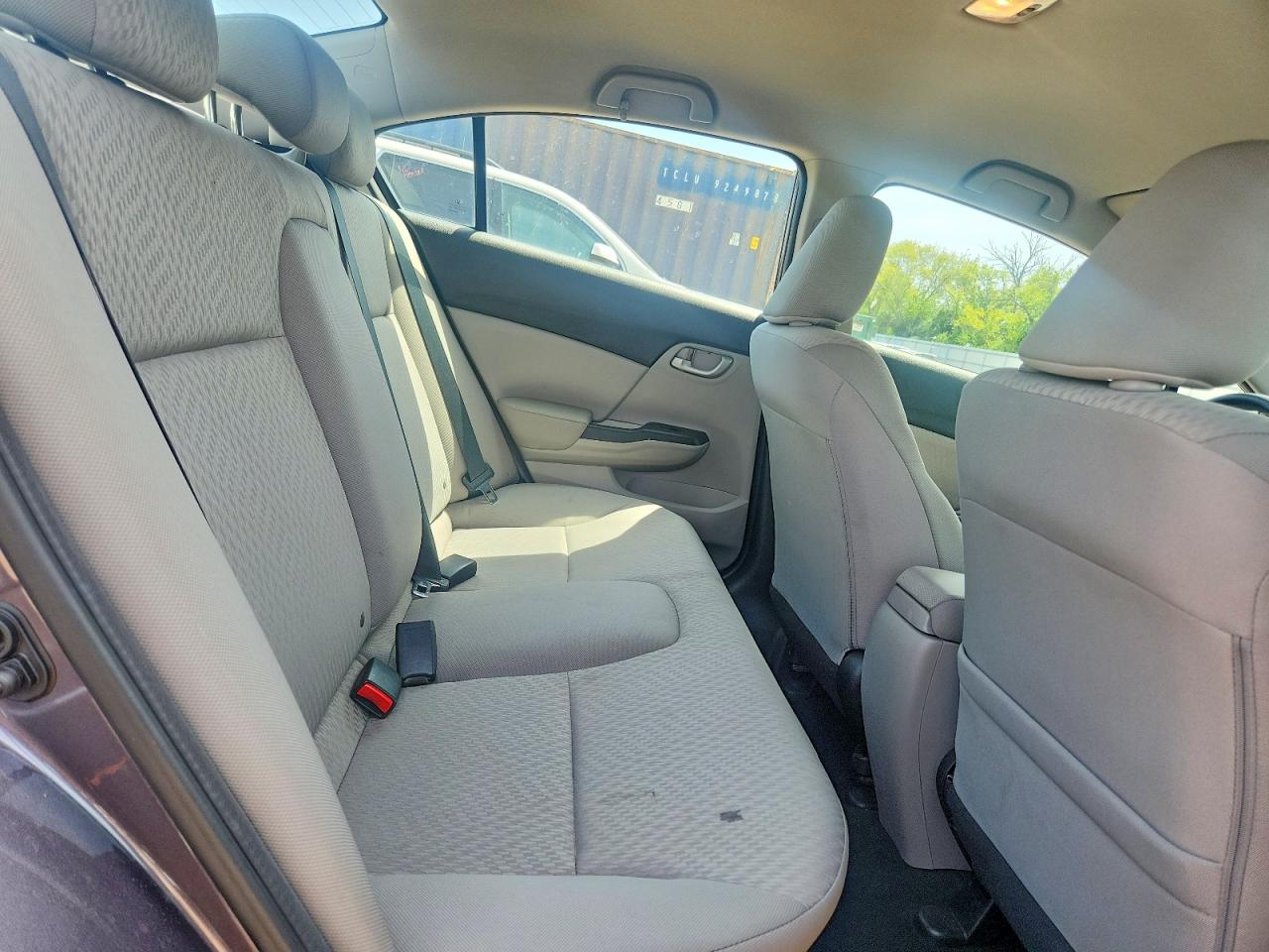 2015 Honda Civic Lx Gray vin: 19XFB2F56FE102549