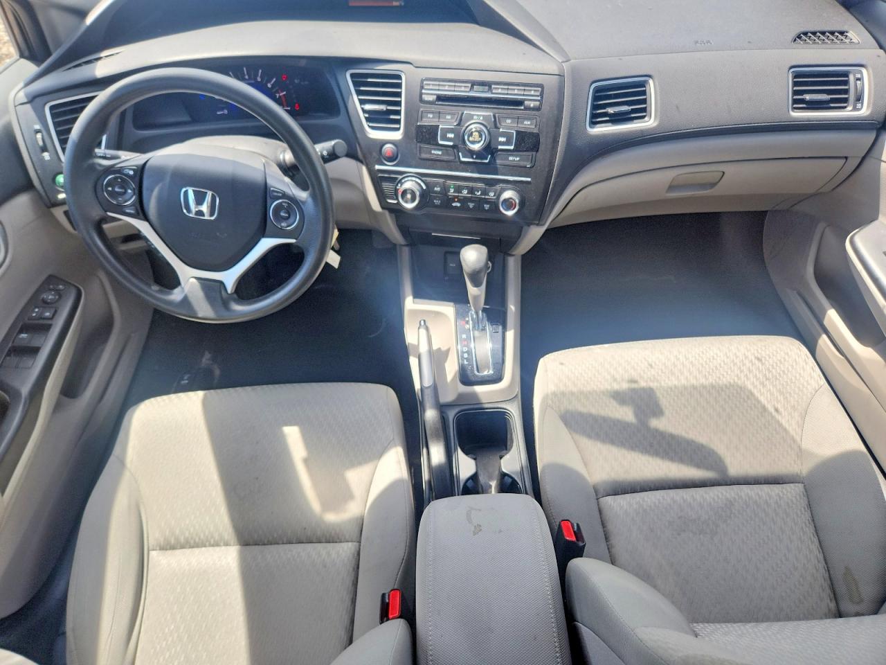 2015 Honda Civic Lx Gray vin: 19XFB2F56FE102549