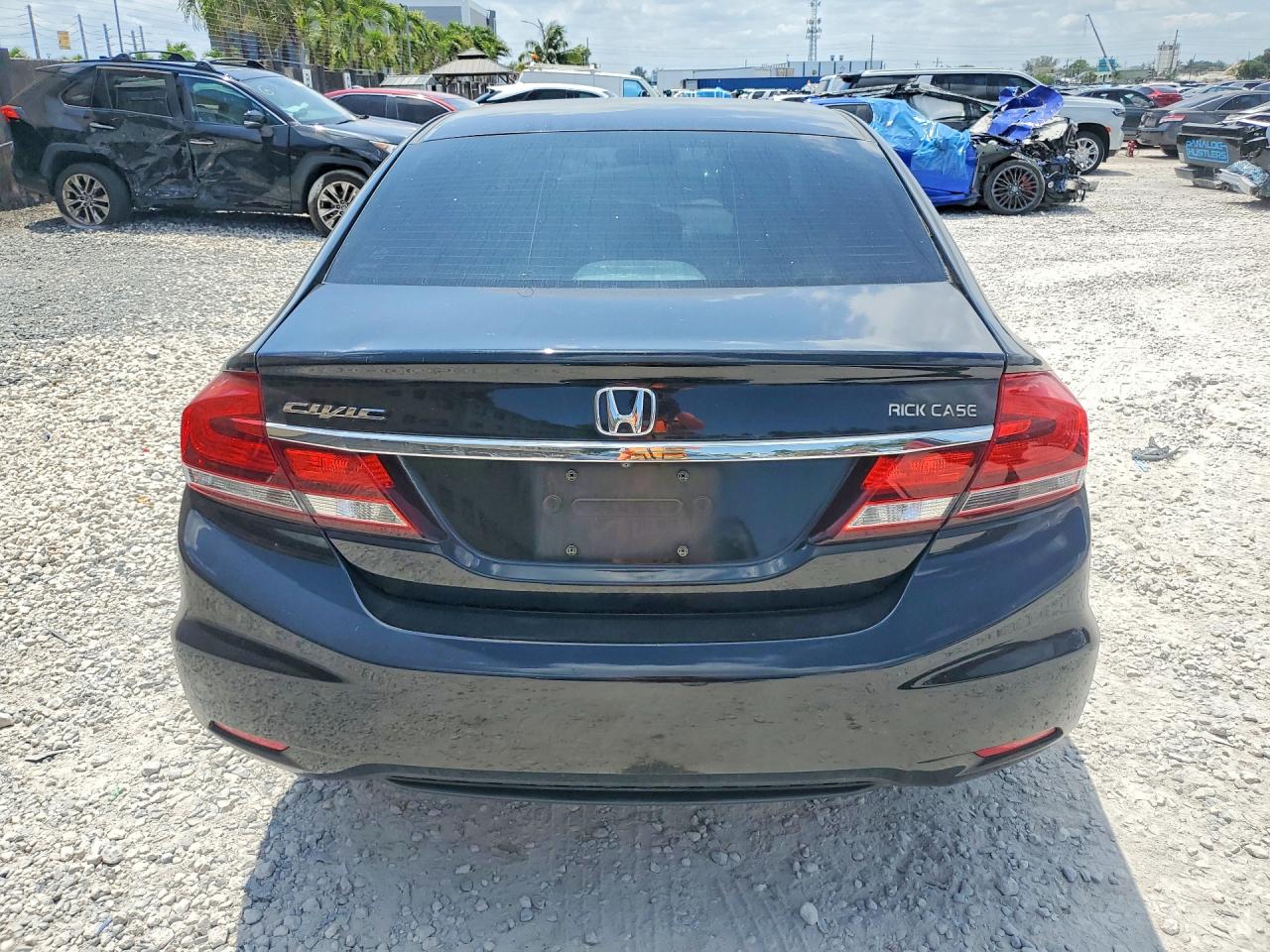 2015 Honda Civic Lx Black vin: 19XFB2F56FE105614