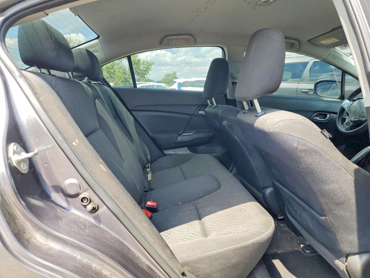 2015 Honda Civic Lx Gray vin: 19XFB2F56FE226725