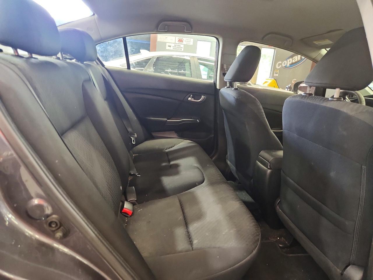 2015 Honda Civic Lx Gray vin: 19XFB2F56FE233657