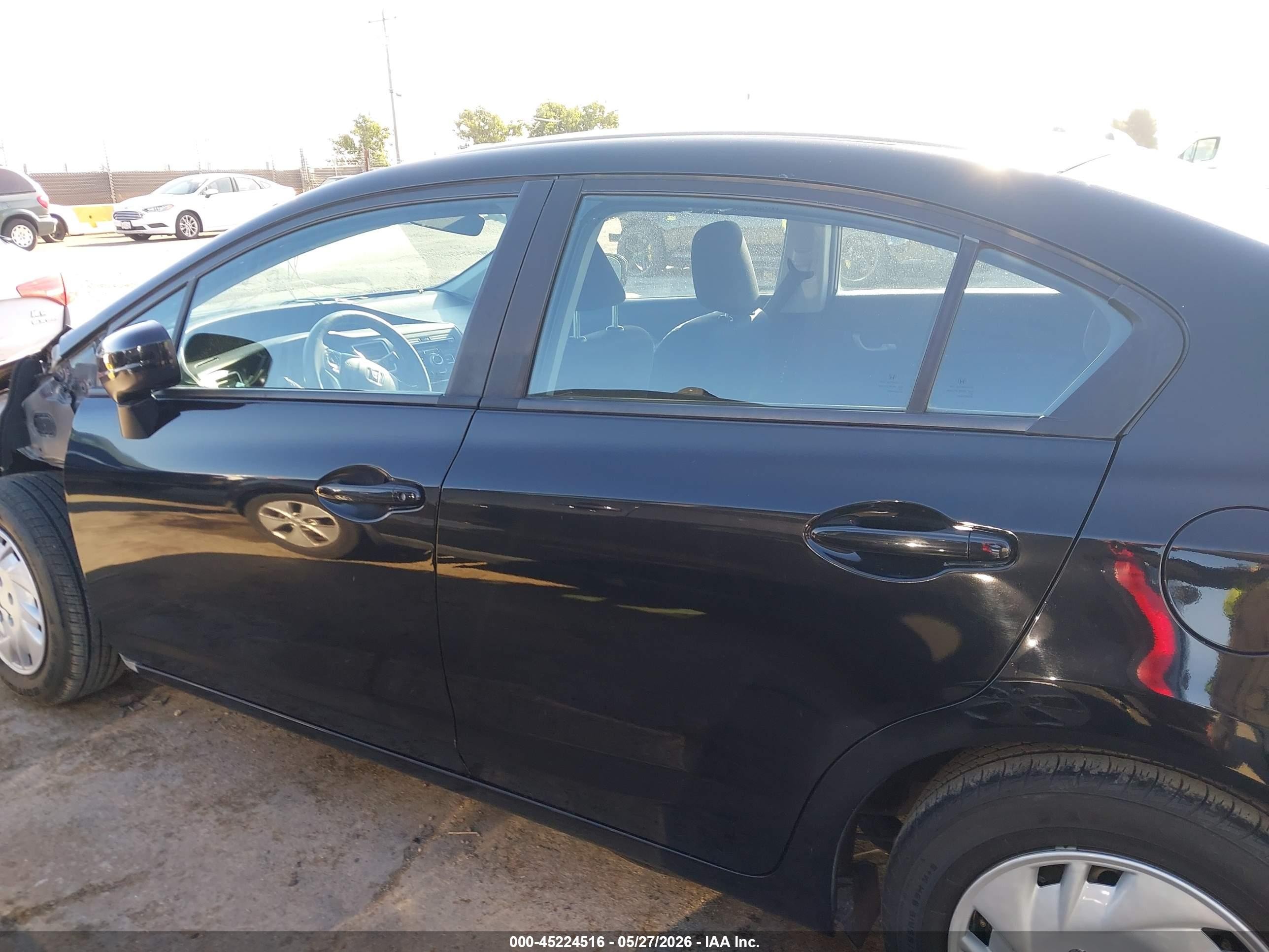 2015 Honda Civic Lx Black vin: 19XFB2F56FE261698