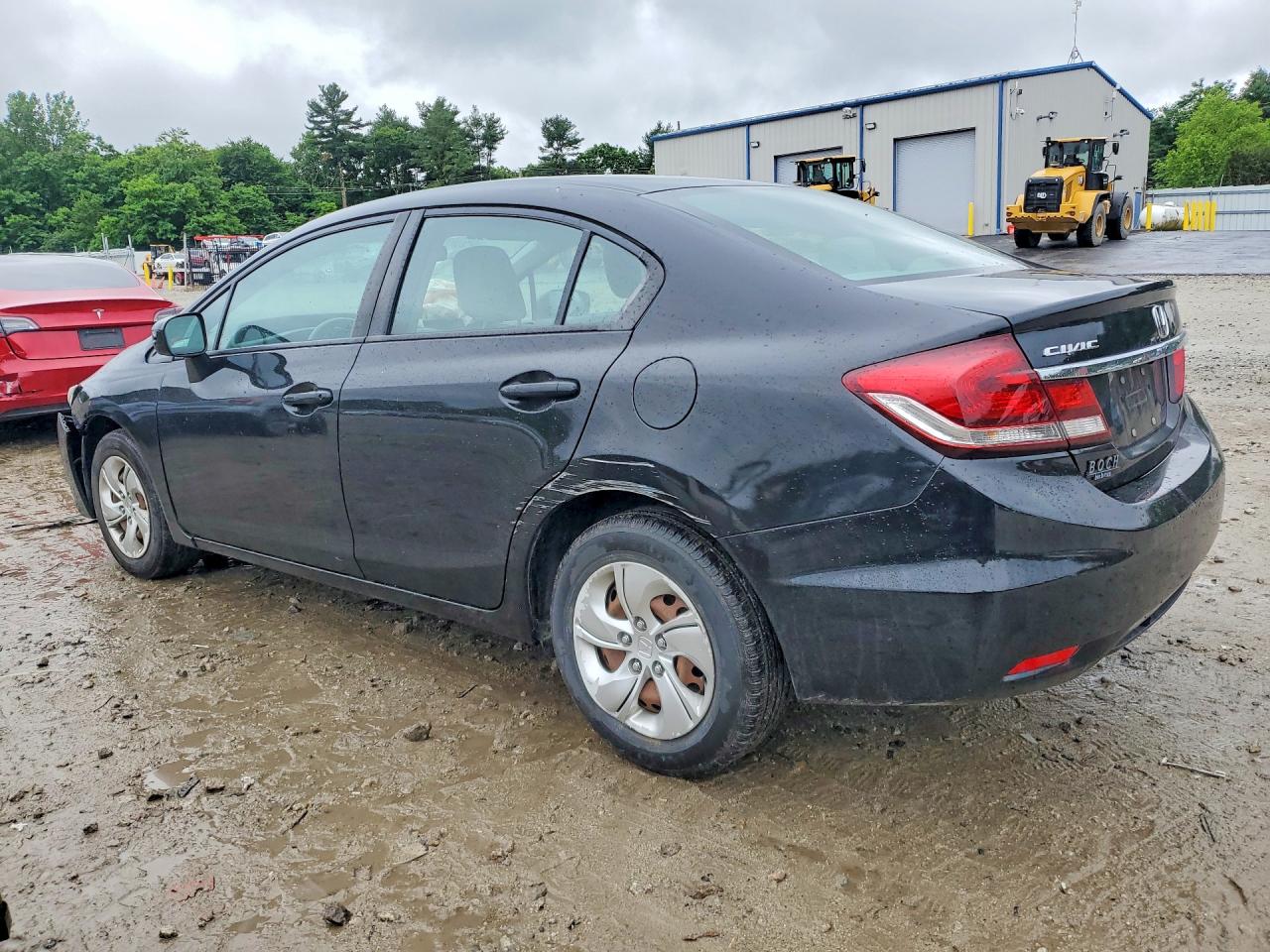 2015 Honda Civic Lx Black vin: 19XFB2F56FE280896