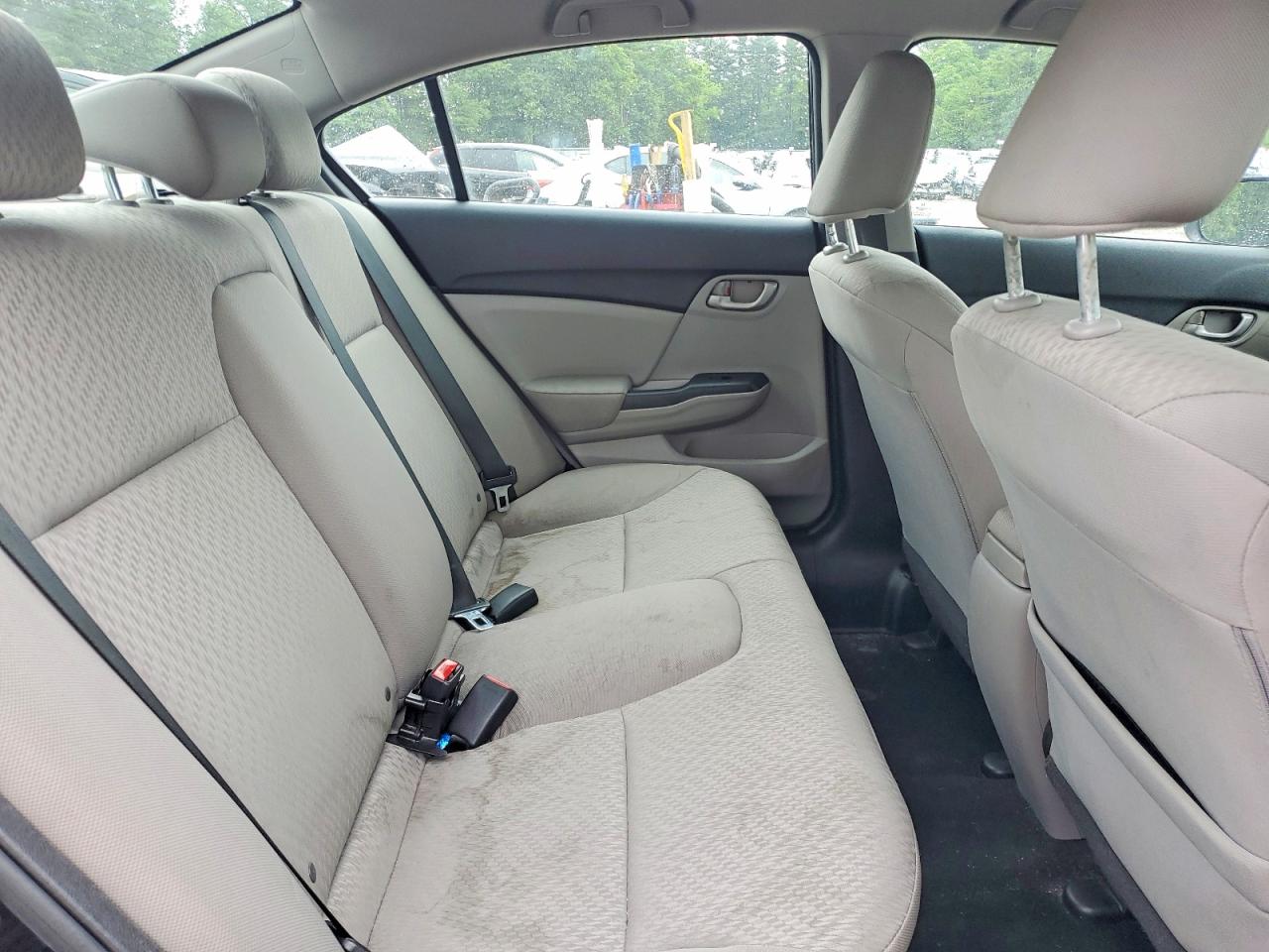 2015 Honda Civic Lx Black vin: 19XFB2F56FE280896