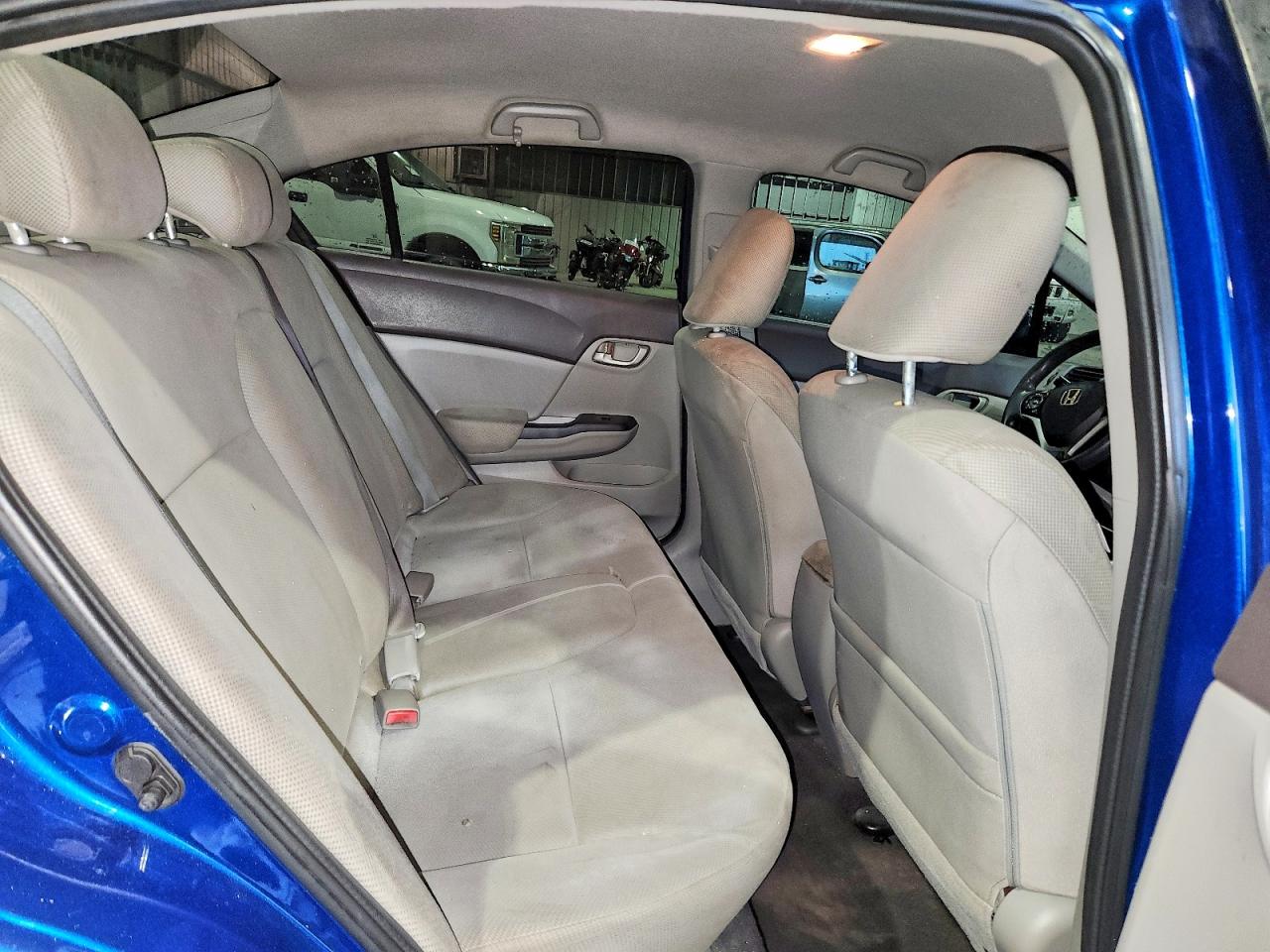 2012 Honda Civic Lx Blue vin: 19XFB2F57CE005162