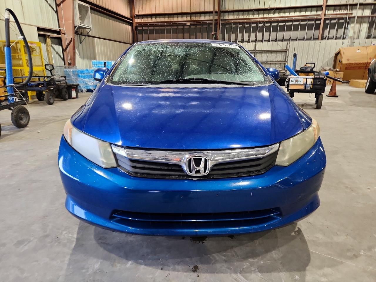 2012 Honda Civic Lx Blue vin: 19XFB2F57CE005162