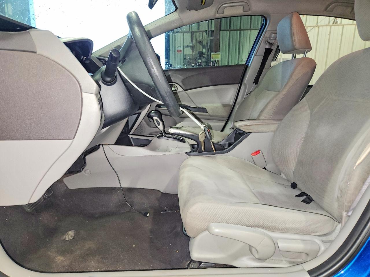 2012 Honda Civic Lx Blue vin: 19XFB2F57CE005162