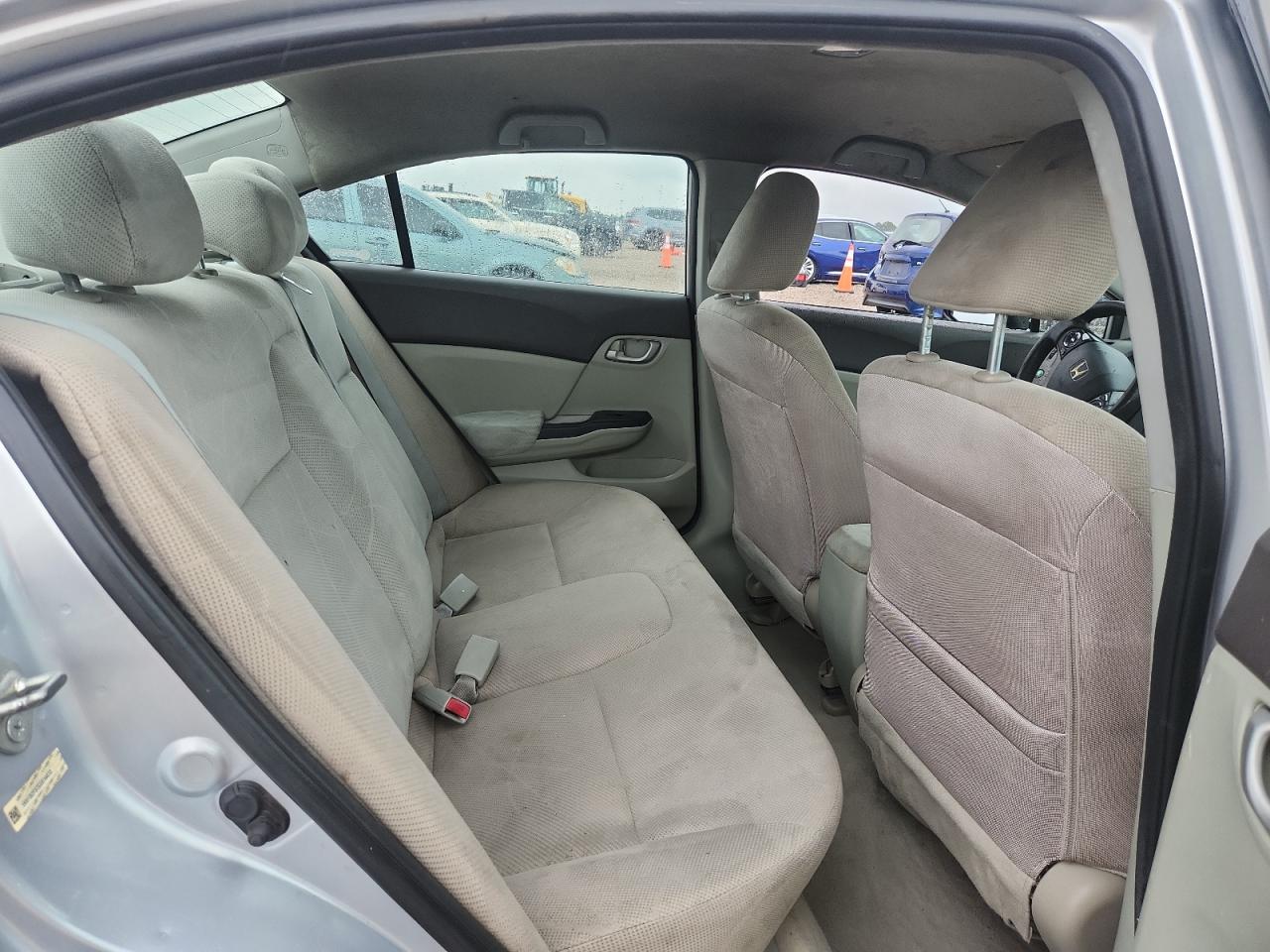 2012 Honda Civic Lx Silver vin: 19XFB2F57CE014413