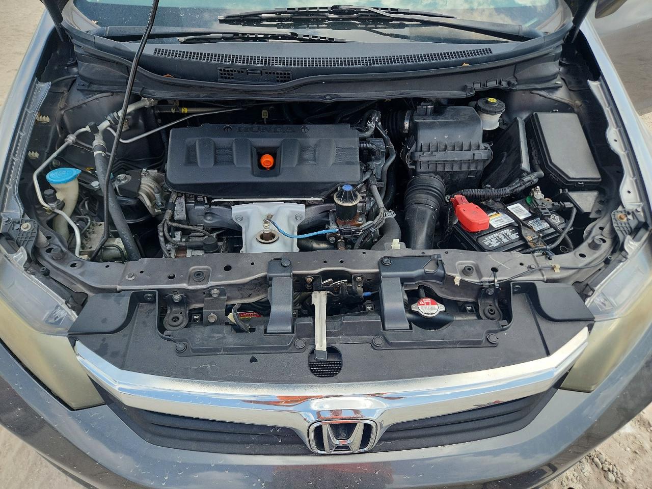 2012 Honda Civic Lx Gray vin: 19XFB2F57CE021779