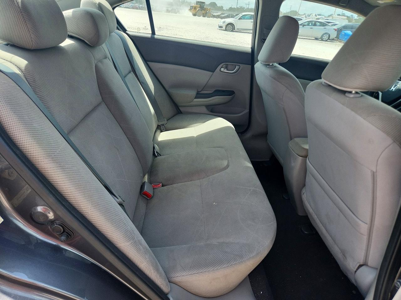 2012 Honda Civic Lx Gray vin: 19XFB2F57CE021779