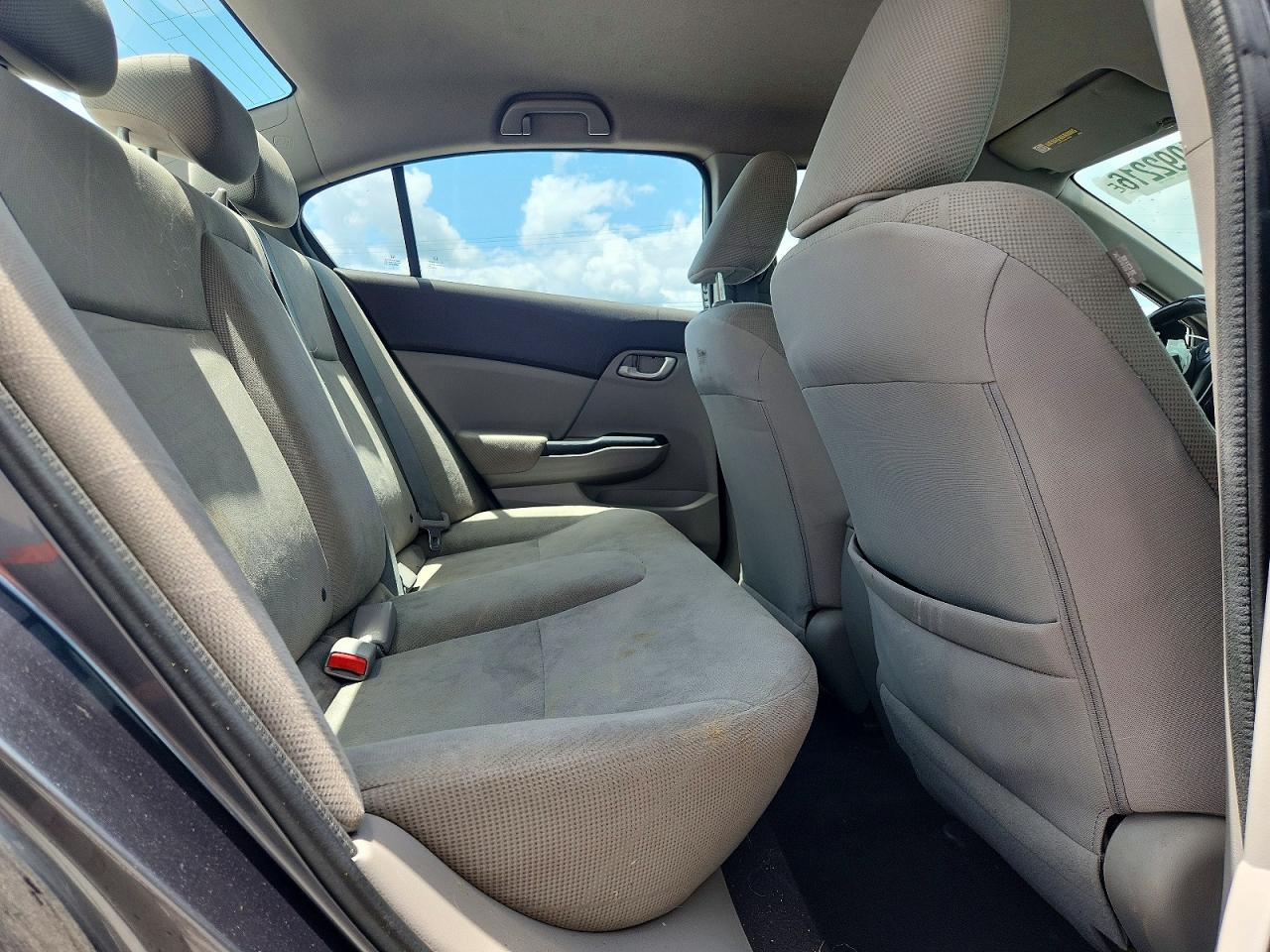 2012 Honda Civic Lx Gray vin: 19XFB2F57CE062557