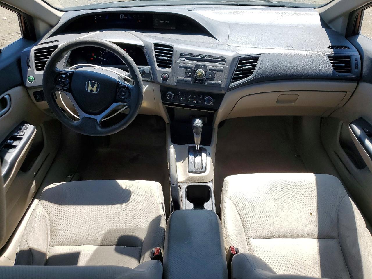 2012 Honda Civic Lx Burgundy vin: 19XFB2F57CE079486