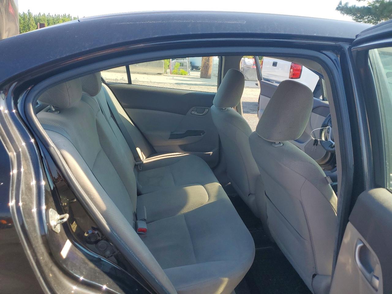 2012 Honda Civic Lx Black vin: 19XFB2F57CE081013