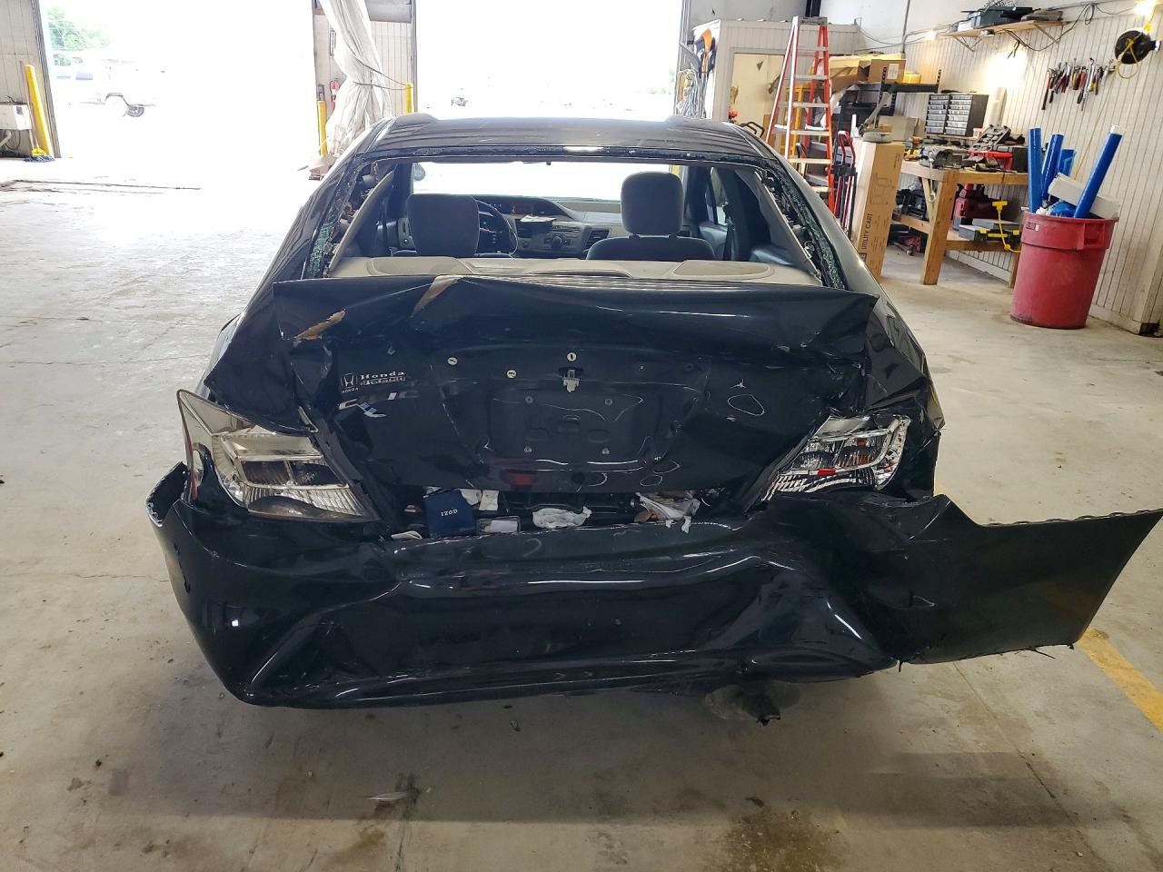 2012 Honda Civic Lx Black vin: 19XFB2F57CE083067