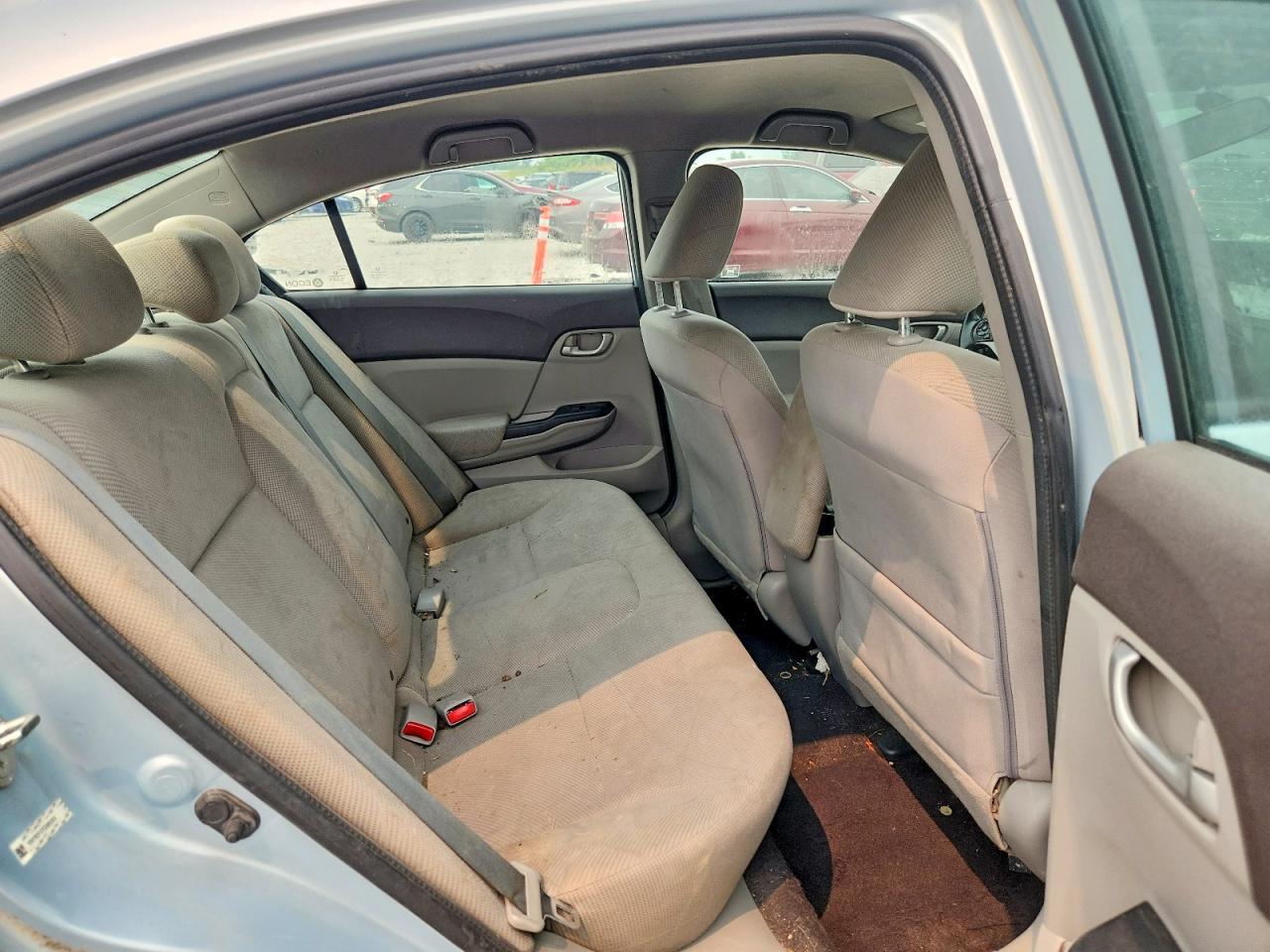 2012 Honda Civic Lx Blue vin: 19XFB2F57CE085353