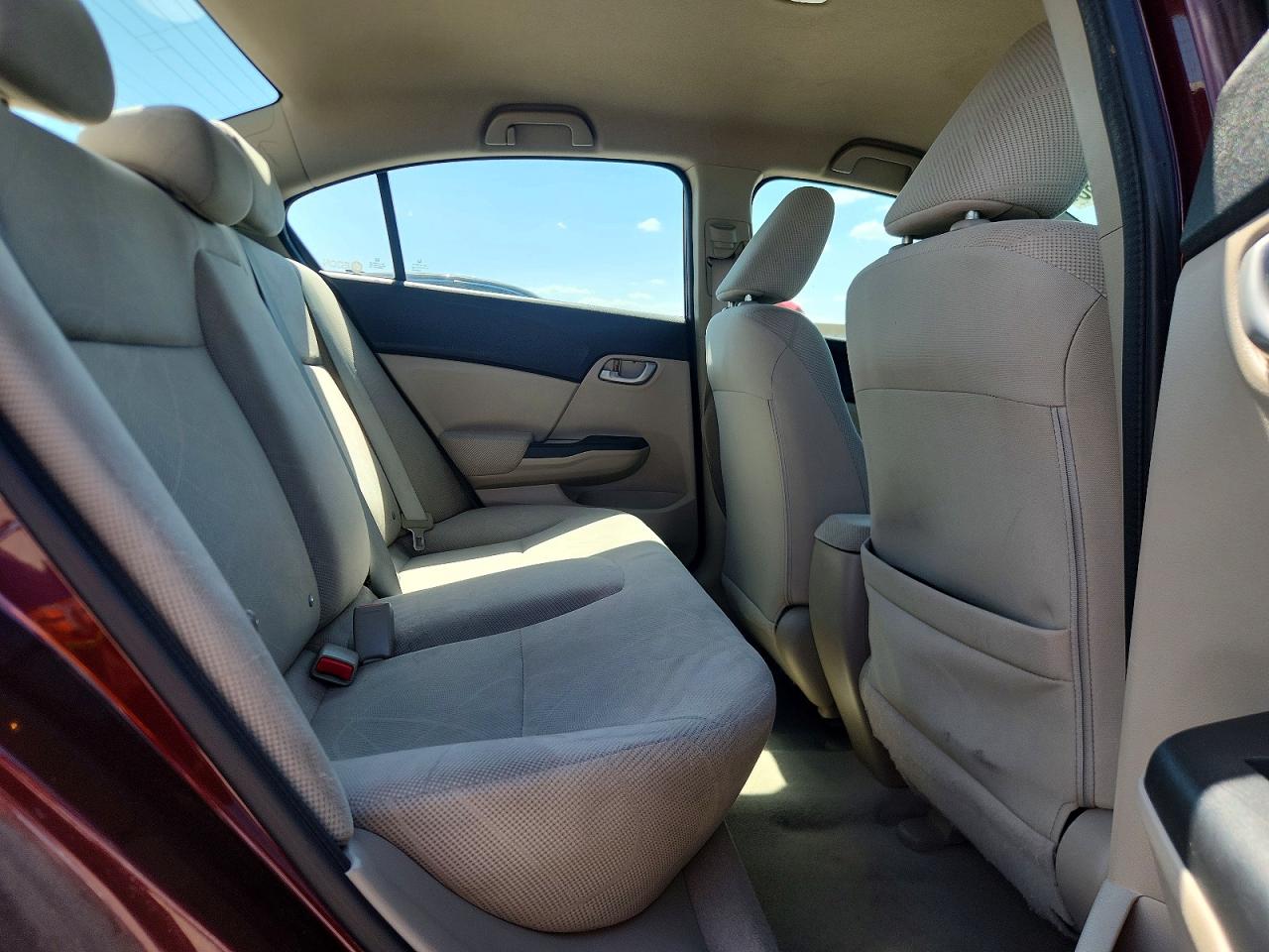 2012 Honda Civic Lx Maroon vin: 19XFB2F57CE089404